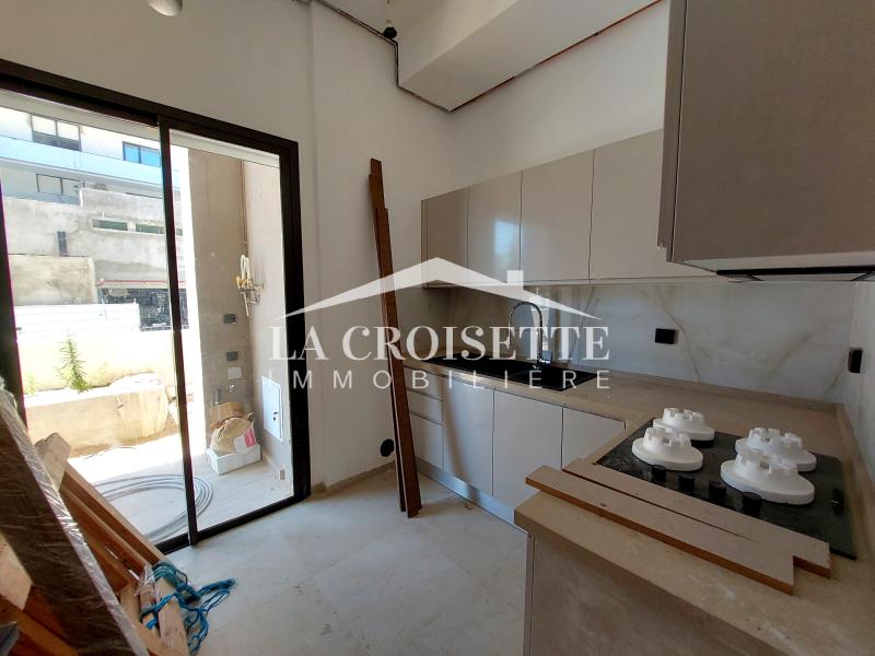 Appartement S+2 avec jardin aux Jardins de Carthage